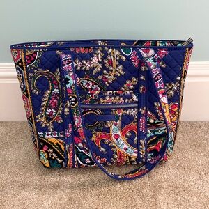 Vera Bradley Colorful Quilted Tote Bag